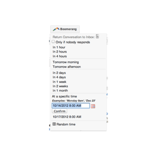 boomerang for gmail troubleshooting