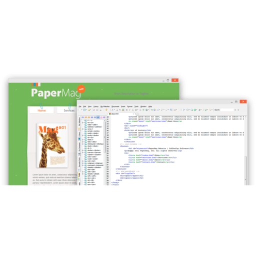 CoffeeCup HTML Editor screenshot 1