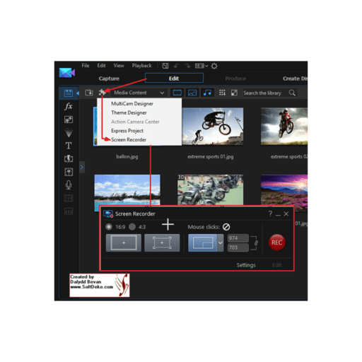 Cyberlink PowerDirector screenshot 2