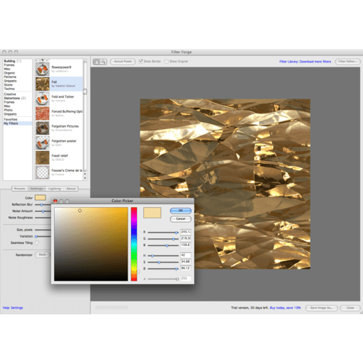 installing filter forge plugin for photoshop cc19