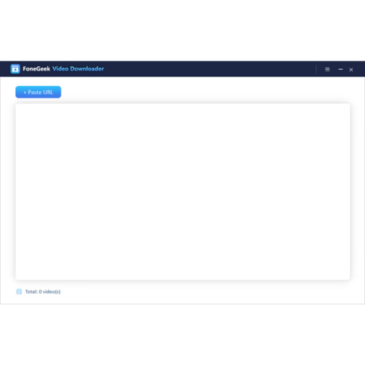 FoneGeek Video Downloader screenshot 1