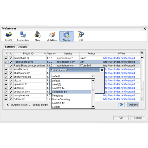 FreeRapid Downloader screenshot 5