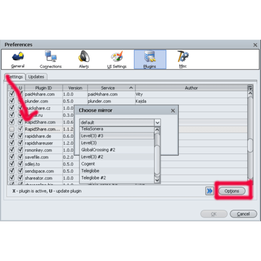 FreeRapid Downloader screenshot 6