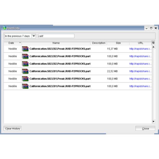 FreeRapid Downloader screenshot 2