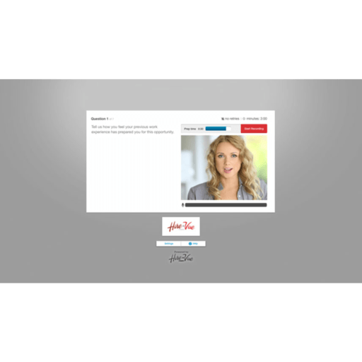 hirevue live desktop application