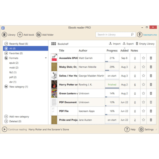 IceCream Ebook Reader 6.33 Pro download the new for ios