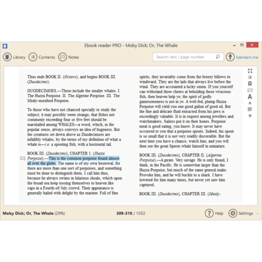 IceCream Ebook Reader 6.33 Pro download the new for android