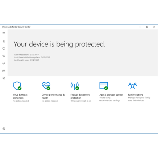 Microsoft Security Essentials screenshot 4