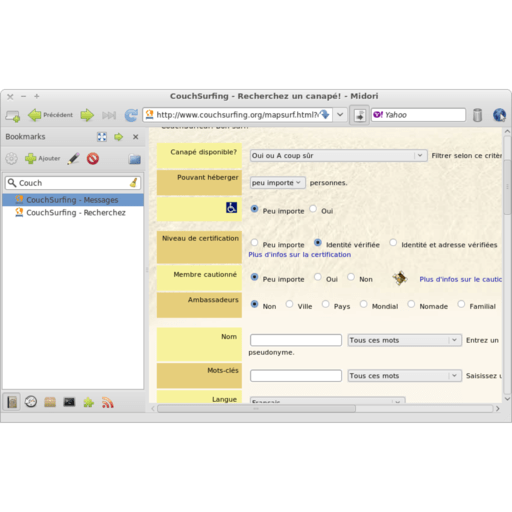 Midori screenshot 3
