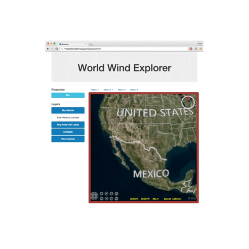 NASA World Wind for Windows10