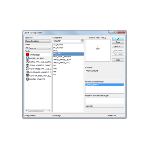 update multisim components library download