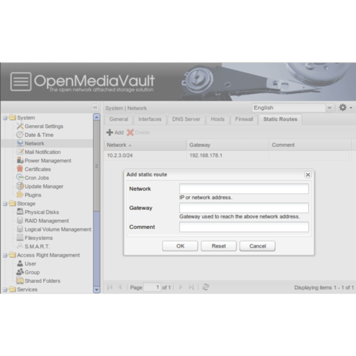 Openmediavault windows не может получить доступ