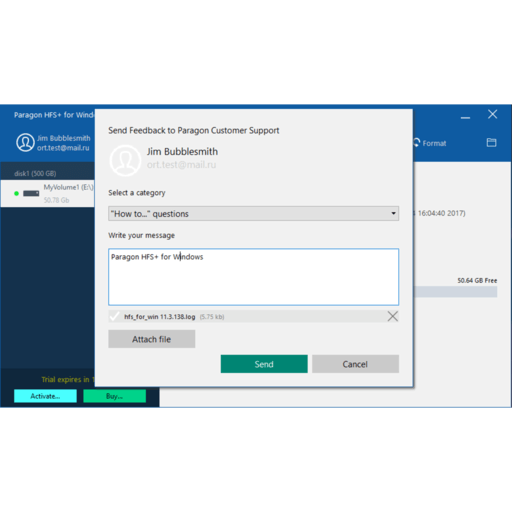 Paragon hfs for windows как пользоваться