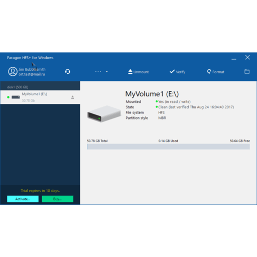 Paragon hfs for windows как пользоваться