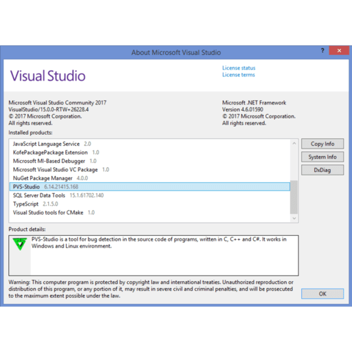 PVS-Studio 7.26.74066.377 instal the last version for windows