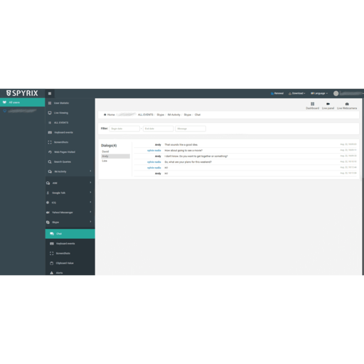 Spyrix Personal Monitor screenshot 7