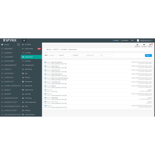 Spyrix Personal Monitor screenshot 5