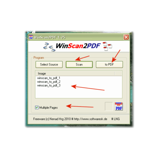 WinScan2PDF 8.66 instal the new version for android