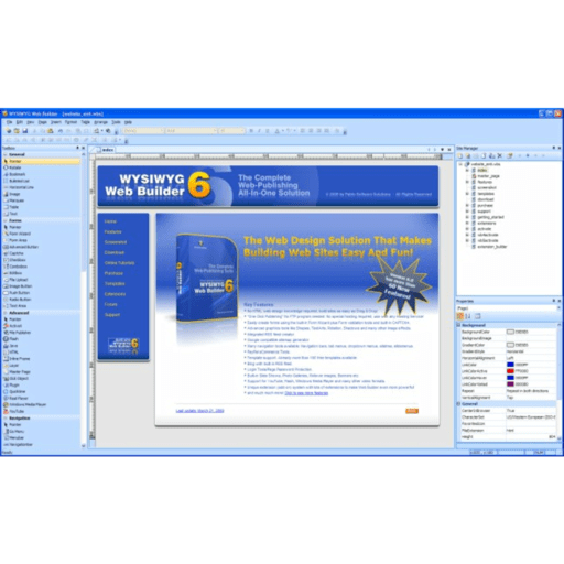 download the last version for windows WYSIWYG Web Builder 18.3.0